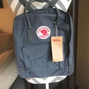 Fjallraven Kanken Backpack Graphite New with Tags